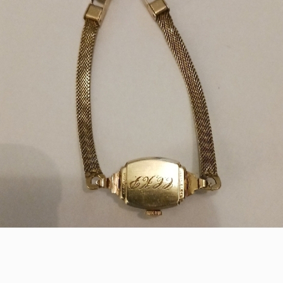 Hamilton 14kt Gold Women's Watch - Picture 4 of 6